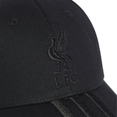 Liverpool pet Adidas 3 strepen zwart
